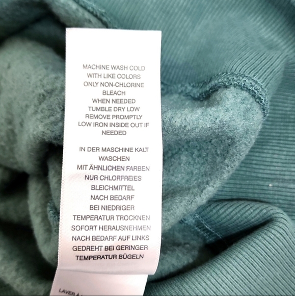 TRUE RELIGION GREEN SWEATSHIRT EITH SILVER LOGO, UNISEX - Picture 12 of 12